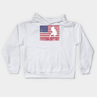 Spirit Independence Day Freedom Isn't free Kids Hoodie